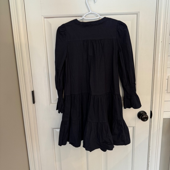 Tuckernuck Pomander Place Black Crepe Kenzo Dress 45714 - Picture 10 of 13